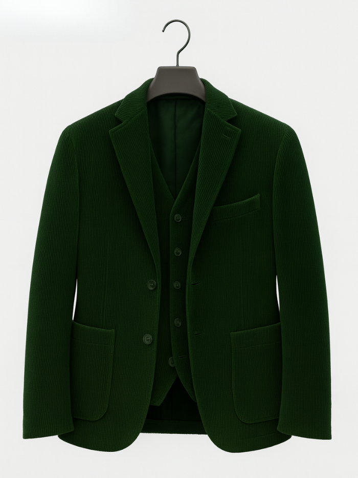 Julius | 2-Piece Set: Blazer and Velvet Waistcoat