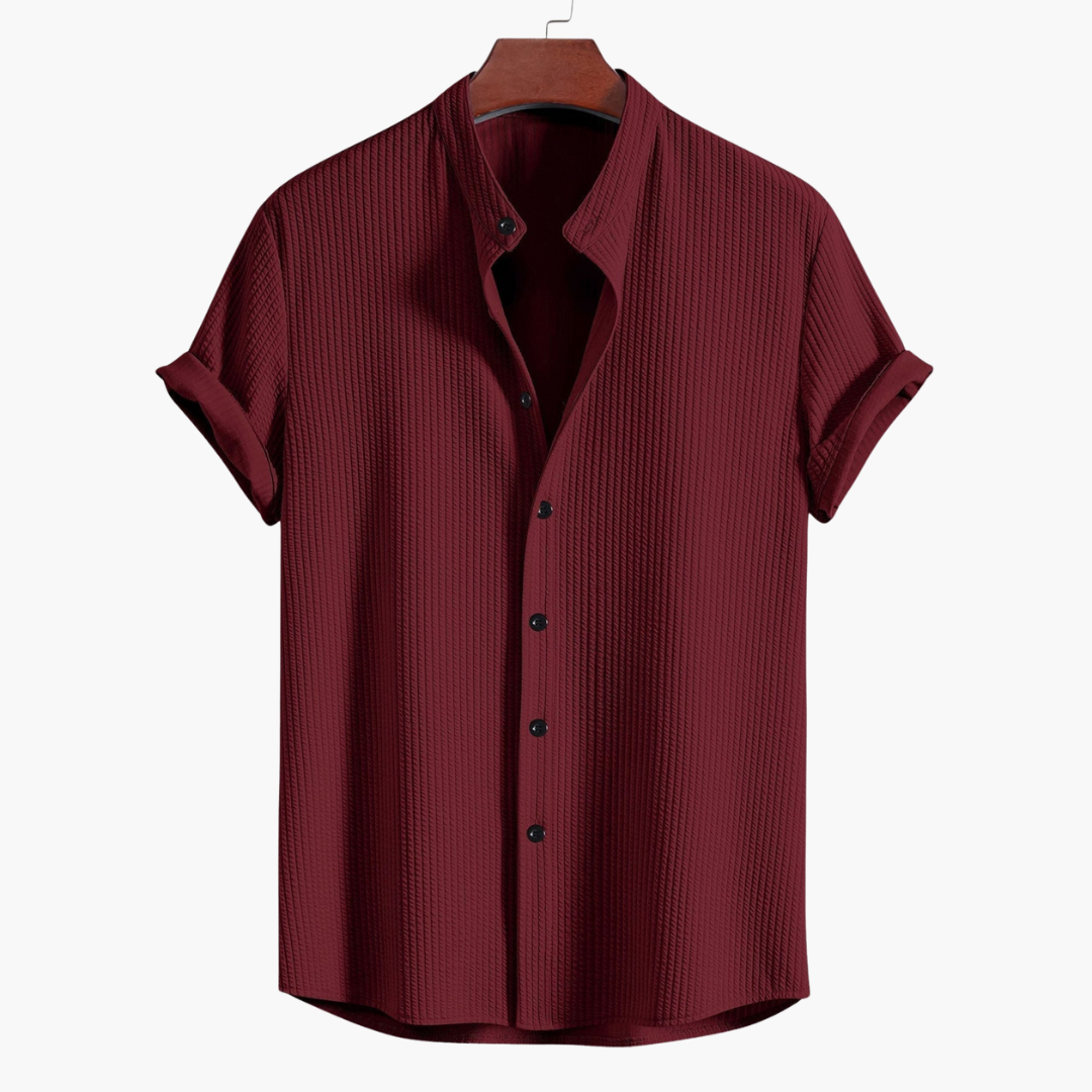 Ethan | Shirt with Stand-up Collar