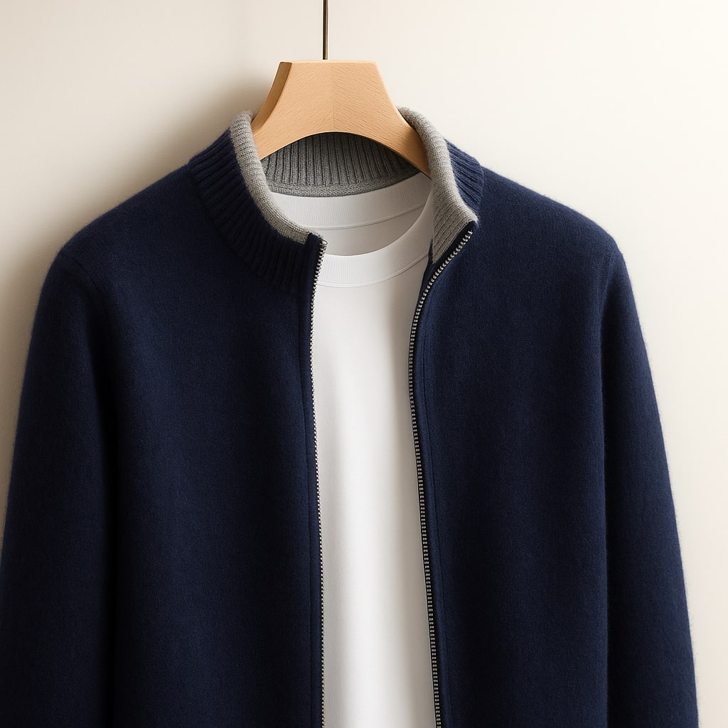 Kendrick | ELEGANT WOOL ZIP JACKET