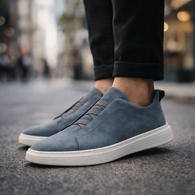 Brandon | Elegant Suede Sneakers