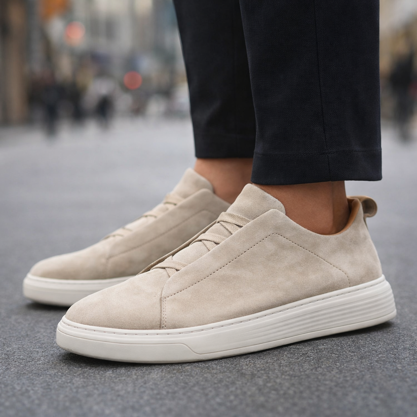 Brandon | Elegant Suede Sneakers