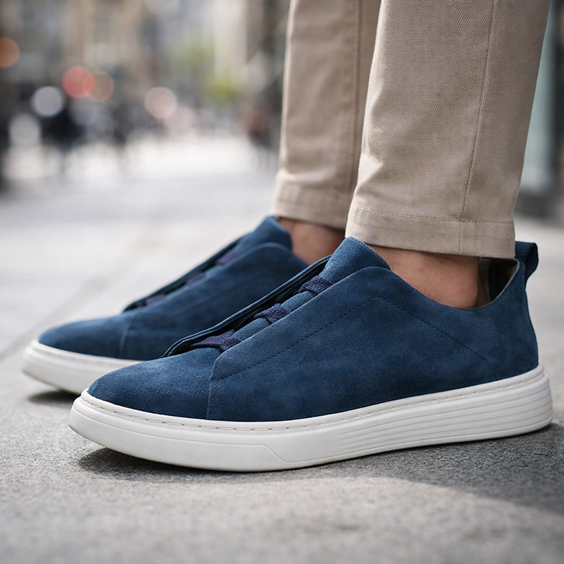 Brandon | Elegant Suede Sneakers