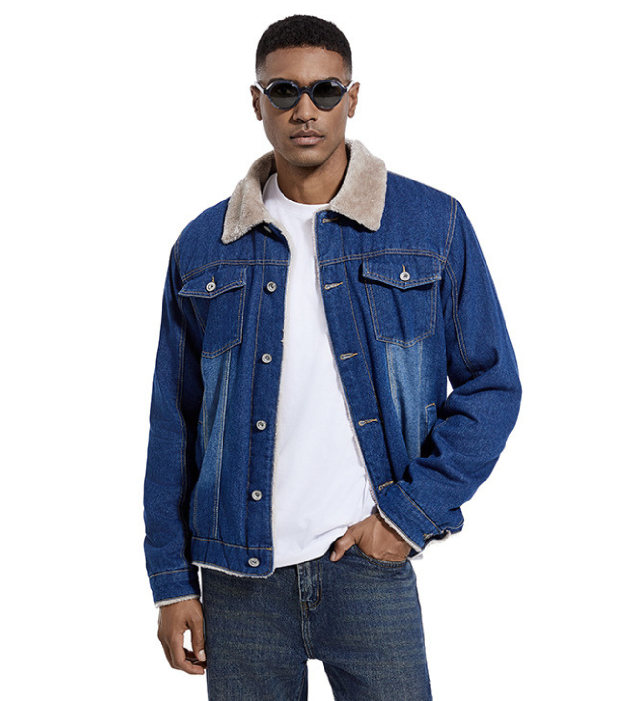 Isaiah | Elegant Denim Jacket