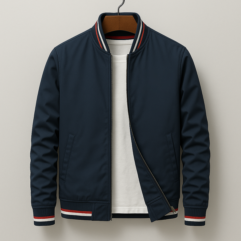 Noah | Minimalist Bomber Jacket