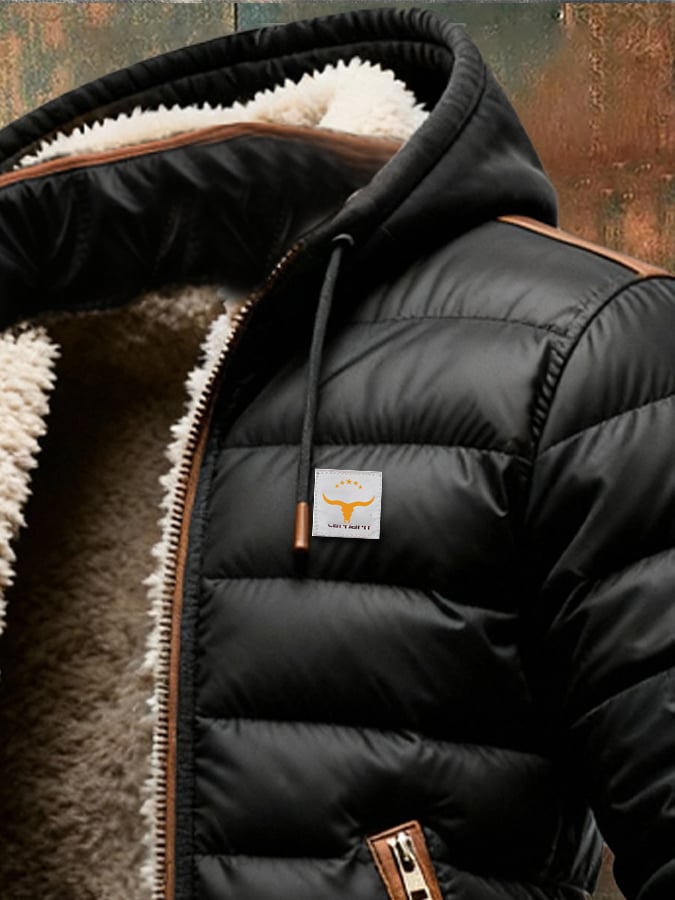 Cade | Sherpa Lined Hooded Jacket