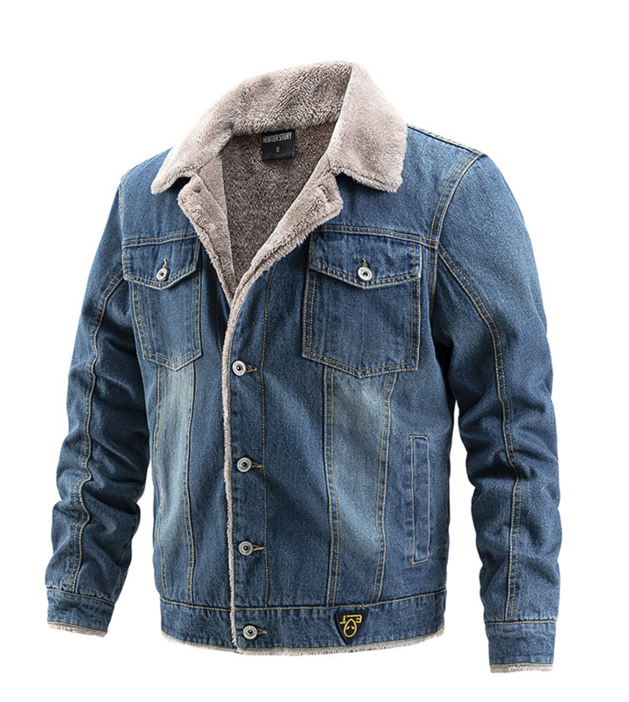 Isaiah | Elegant Denim Jacket