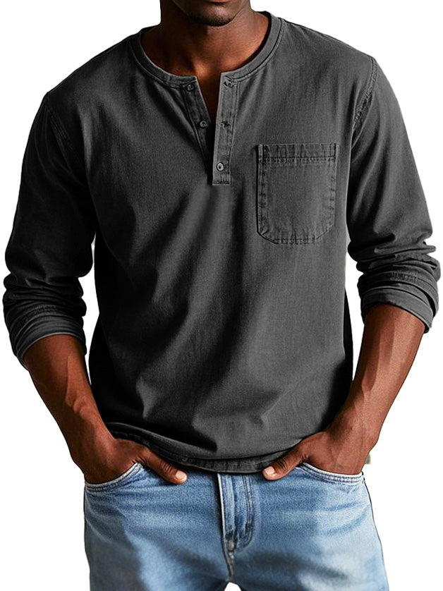 Mason | Jeans Shirt with Pocket