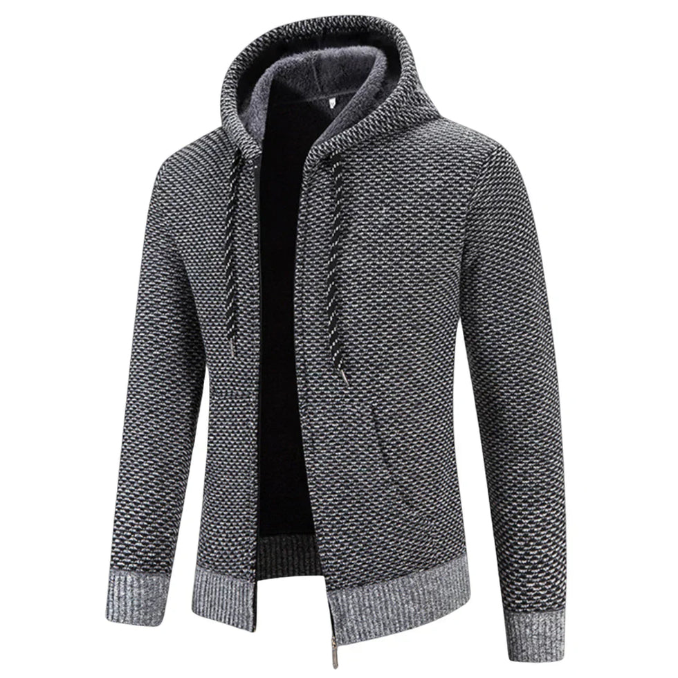 Ricardo | Hooded Sweatshirt with Long Sleeves and Zipper