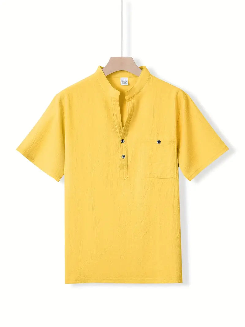 Ethan | Elegant Short Sleeve Shirt