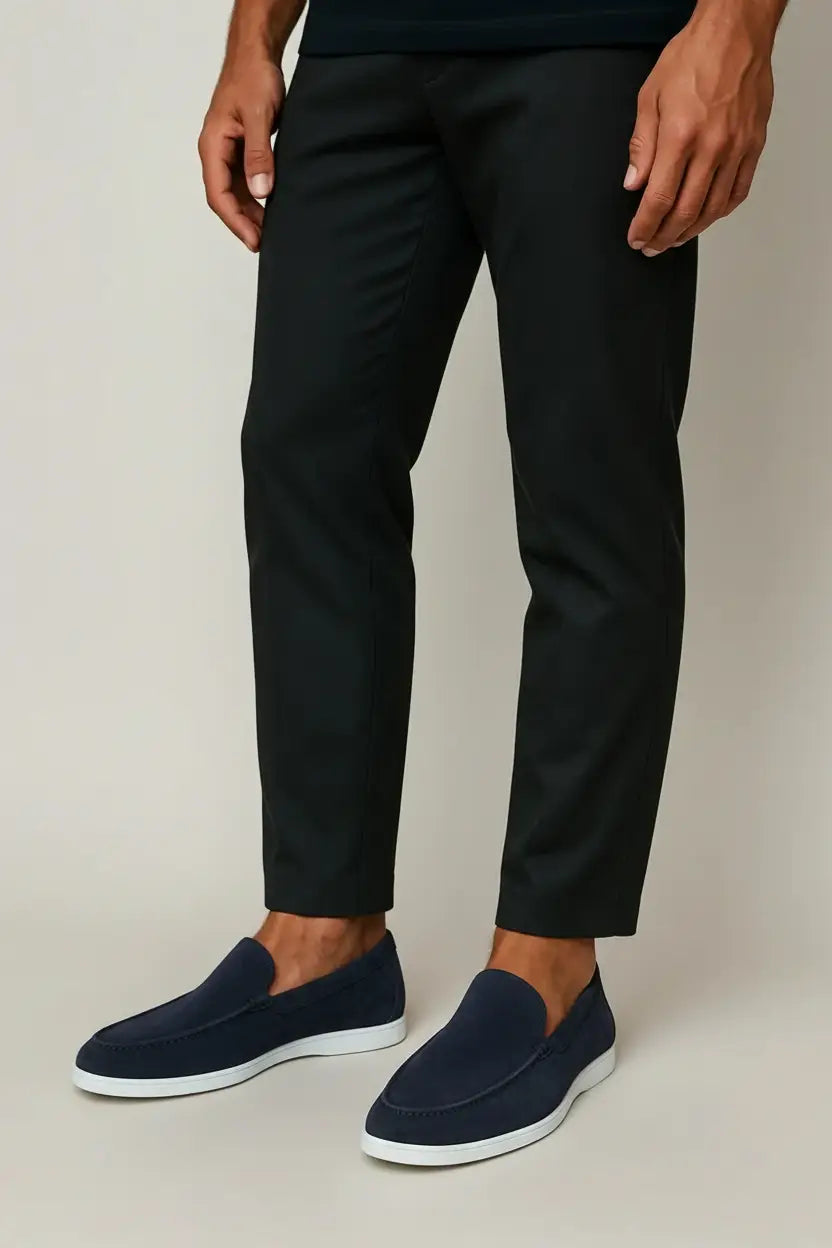 Grayson | Classic Suede Loafers
