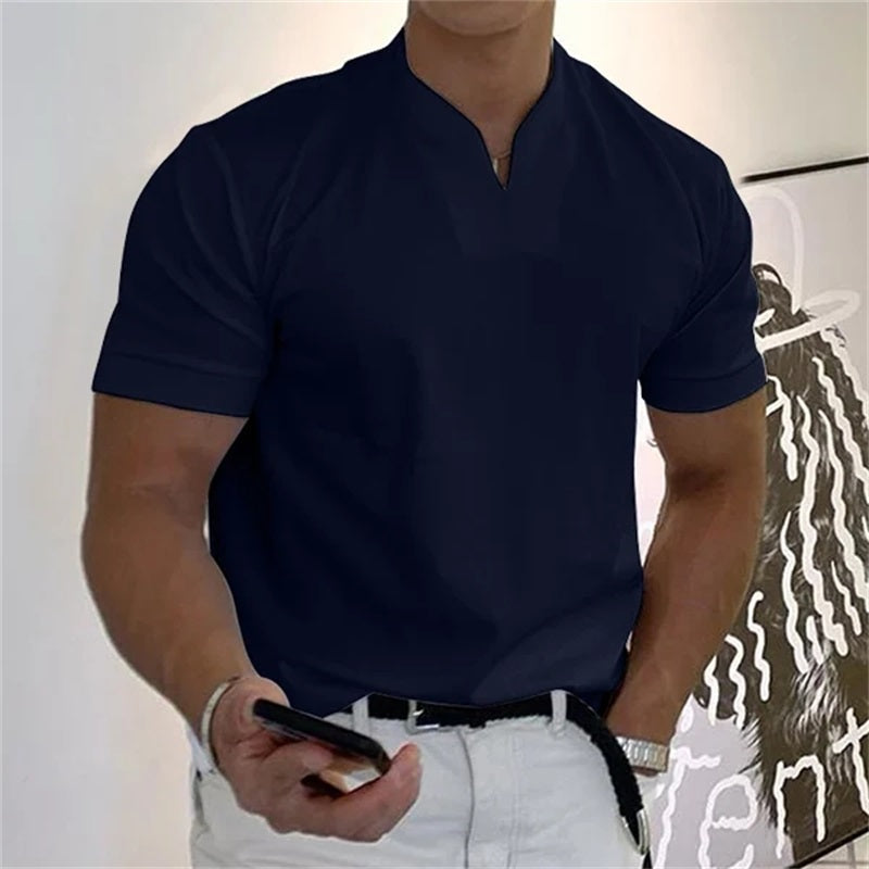 Lucas | Short Sleeve T-Shirt with V-Neck