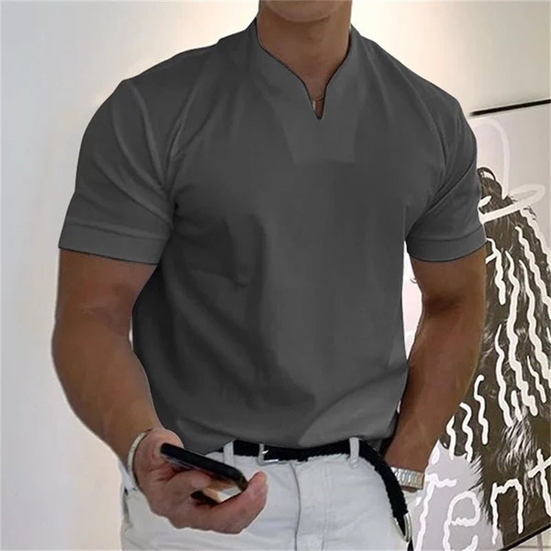 Lucas | Short Sleeve T-Shirt with V-Neck