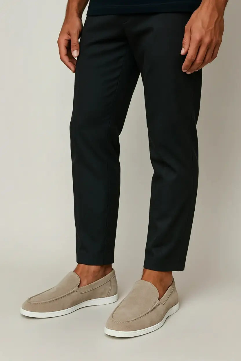 Grayson | Classic Suede Loafers