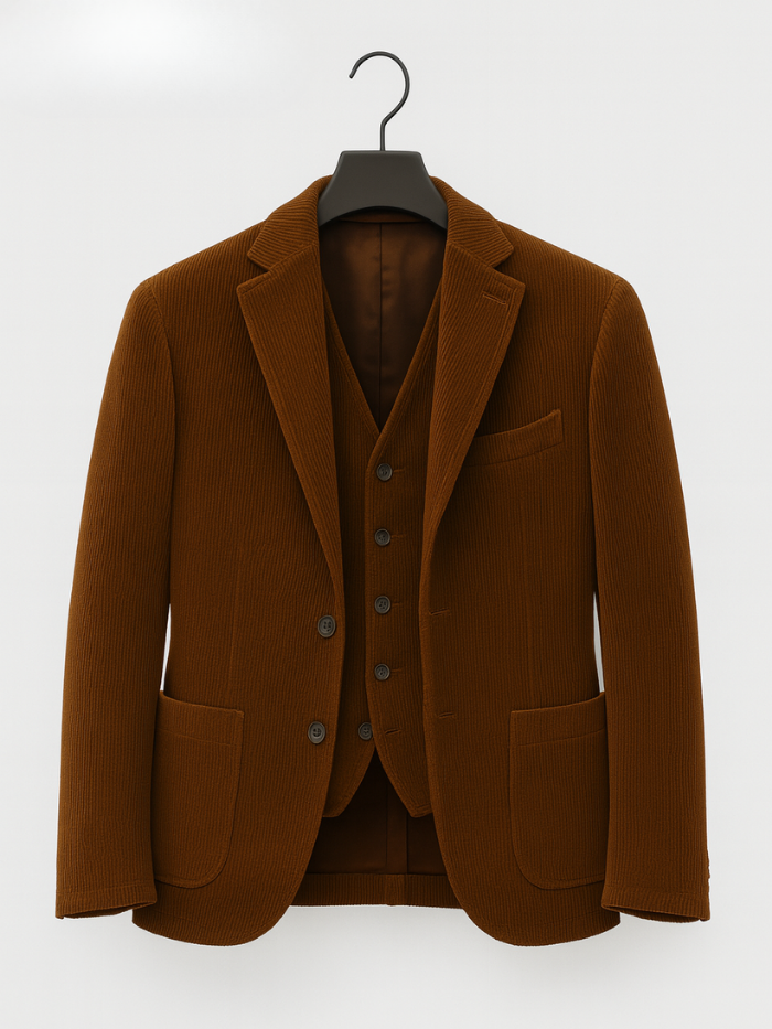 Julius | 2-Piece Set: Blazer and Velvet Waistcoat