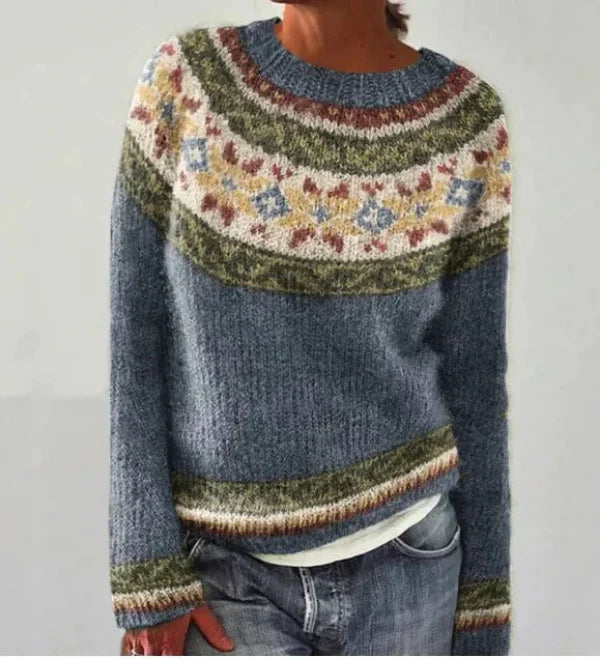 Lena | Scandinavian Knitted Sweater