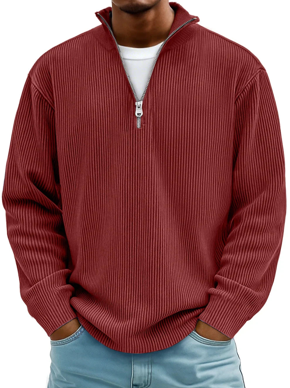 Anders | Modern Half-Zip Sweater Ease (1+1 Free)