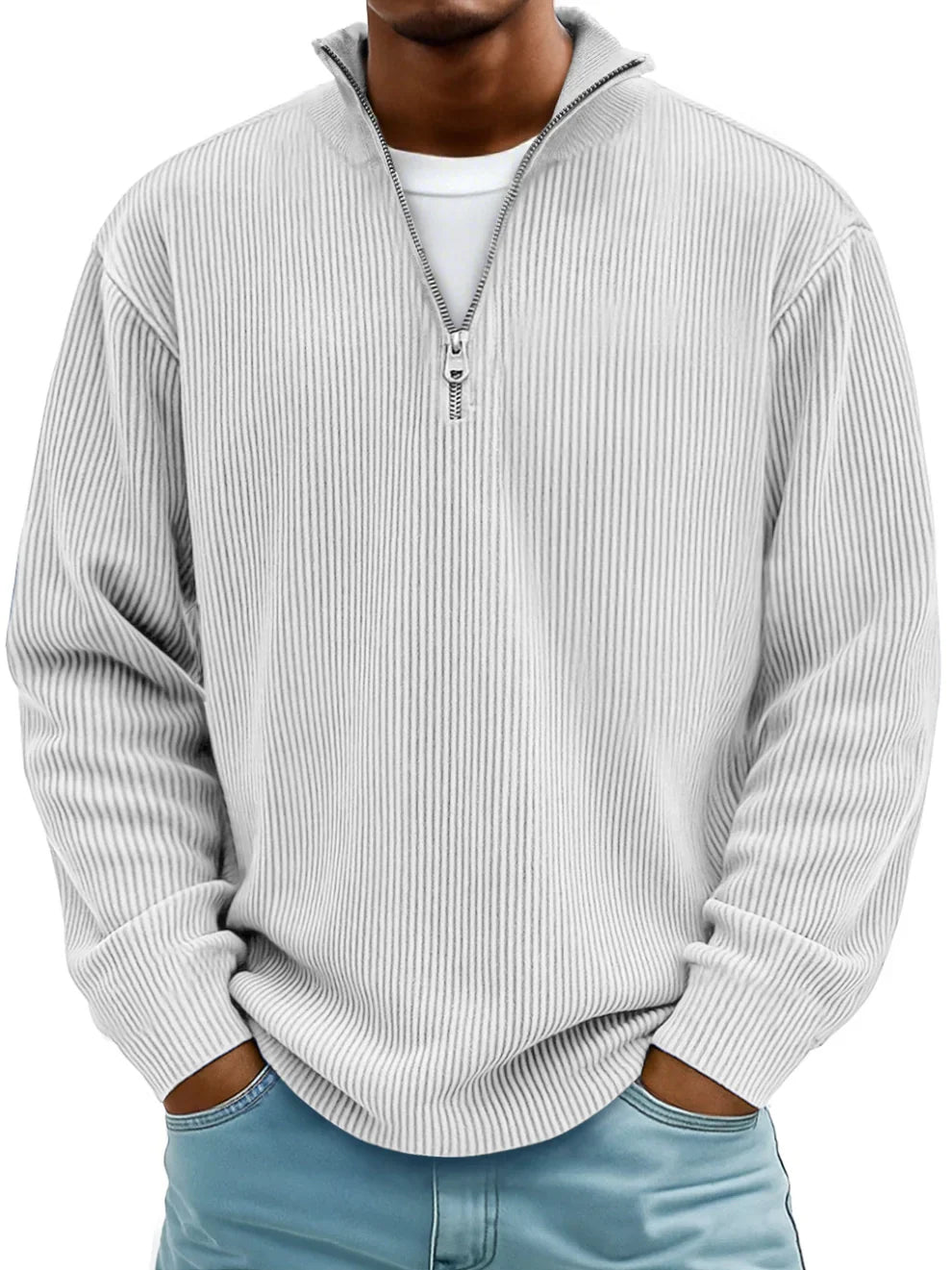 Anders | Modern Half-Zip Sweater Ease (1+1 Free)