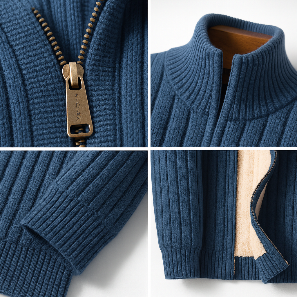 Beck | CLASSIC ELEGANT ZIP VEST