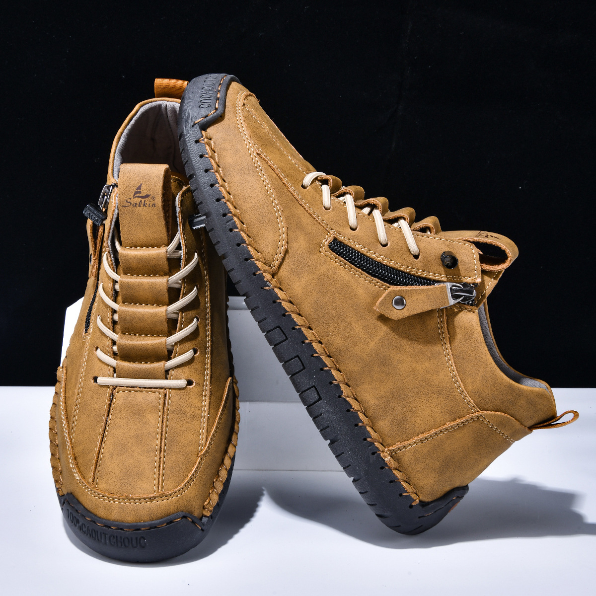 Barrett | Nubuck Shoes with Zipper for Men