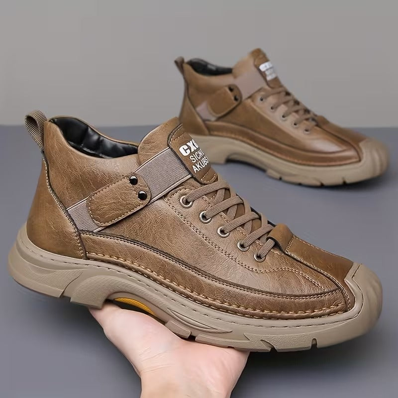 Theodore | Orthopedic Leather Boots