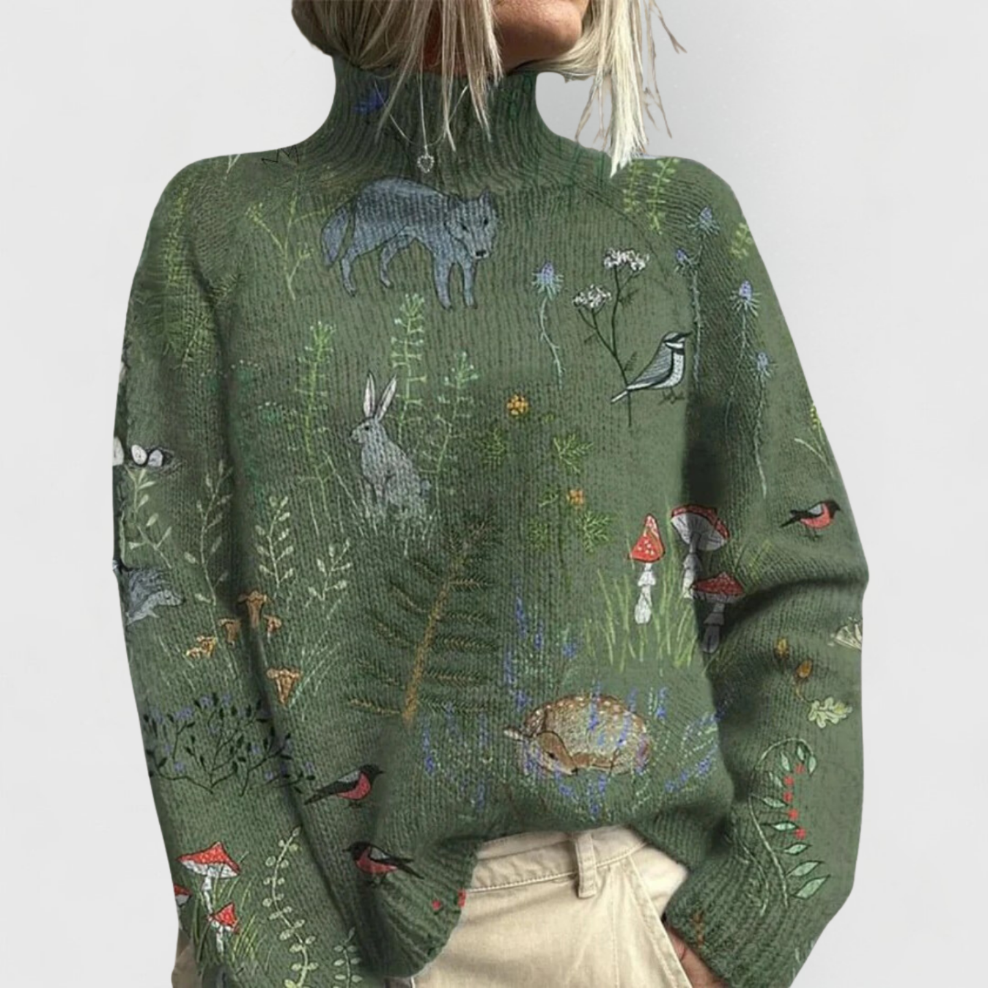 Cynthia | Warm and Elegant Turtleneck Sweater