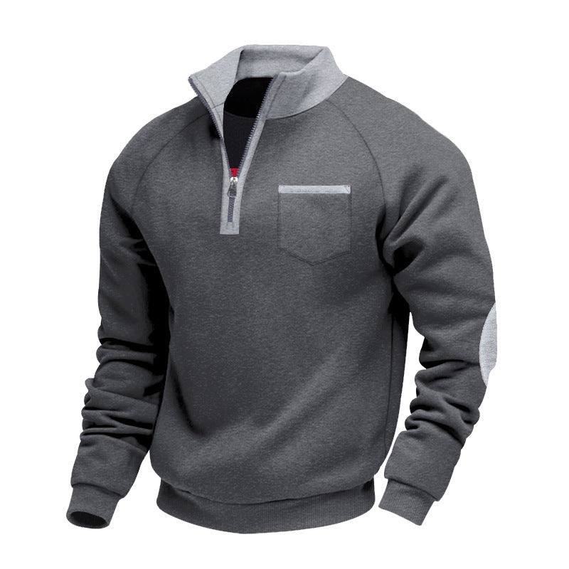 Blaine | Men's fleece half-zip sweater
