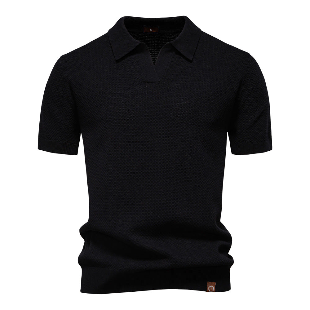 Michael | Elegant Short Sleeve Polo