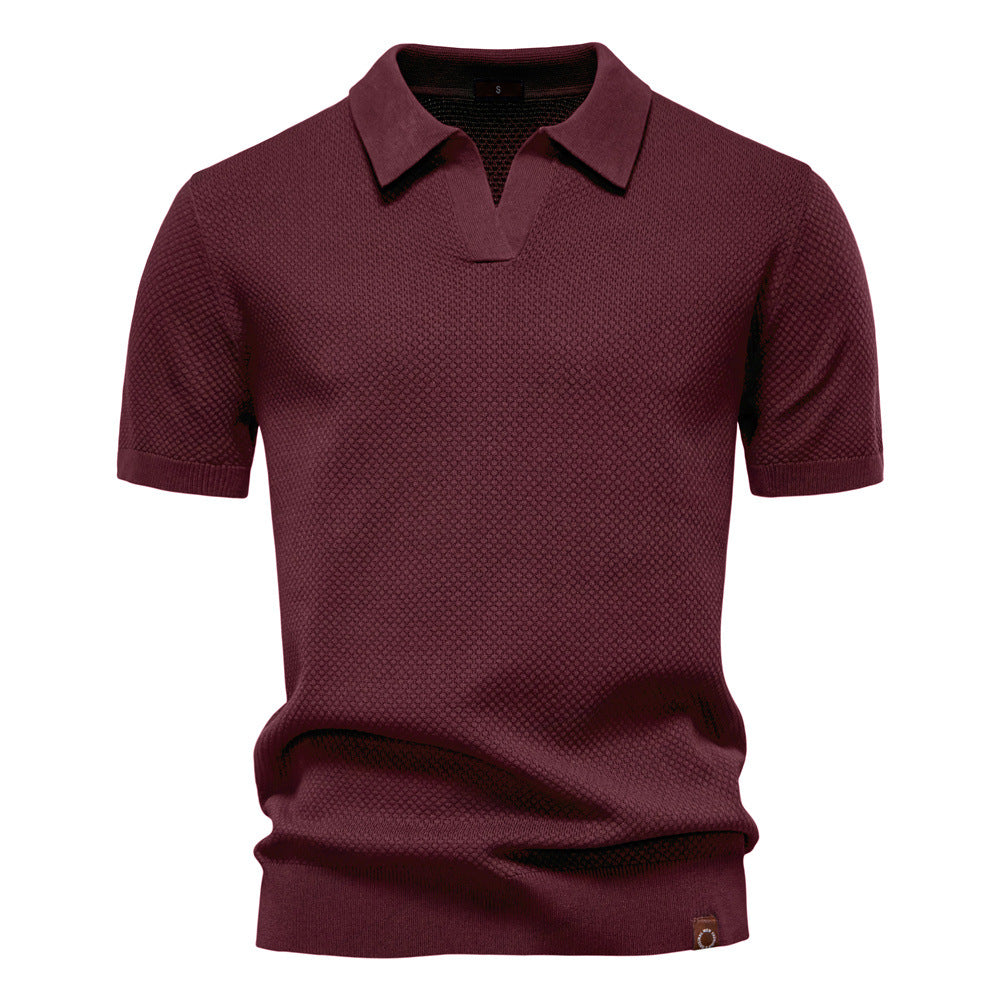 Michael | Elegant Short Sleeve Polo