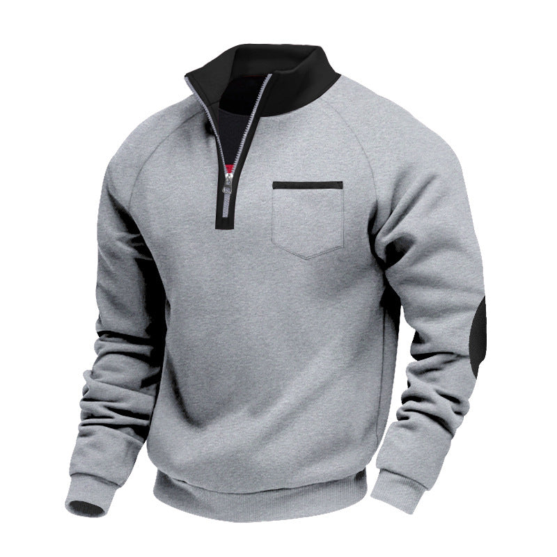 Blaine | Men's fleece half-zip sweater
