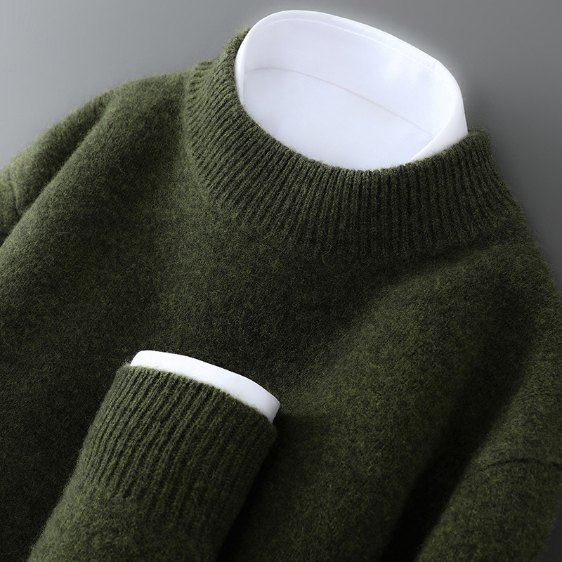 Chester | Elegant Cashmere Sweater (Forest Green)