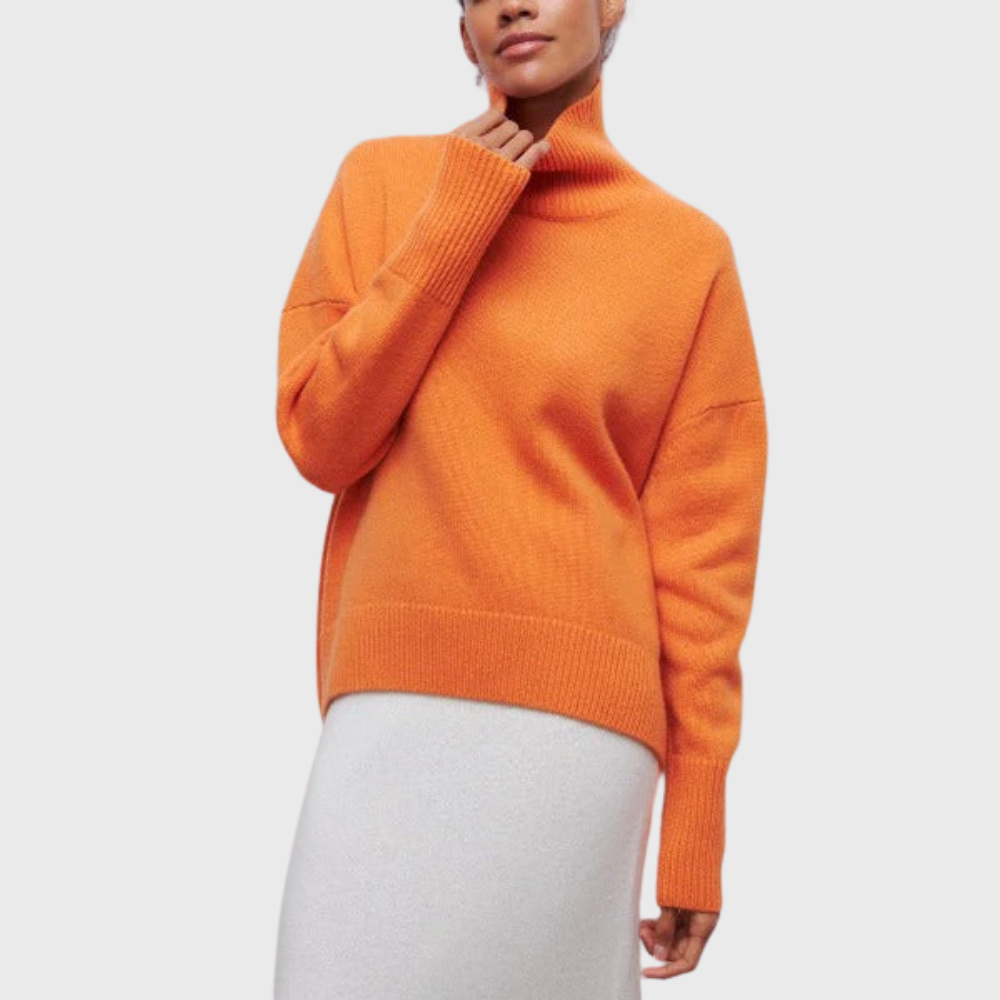 Anna | High Neck Pullover