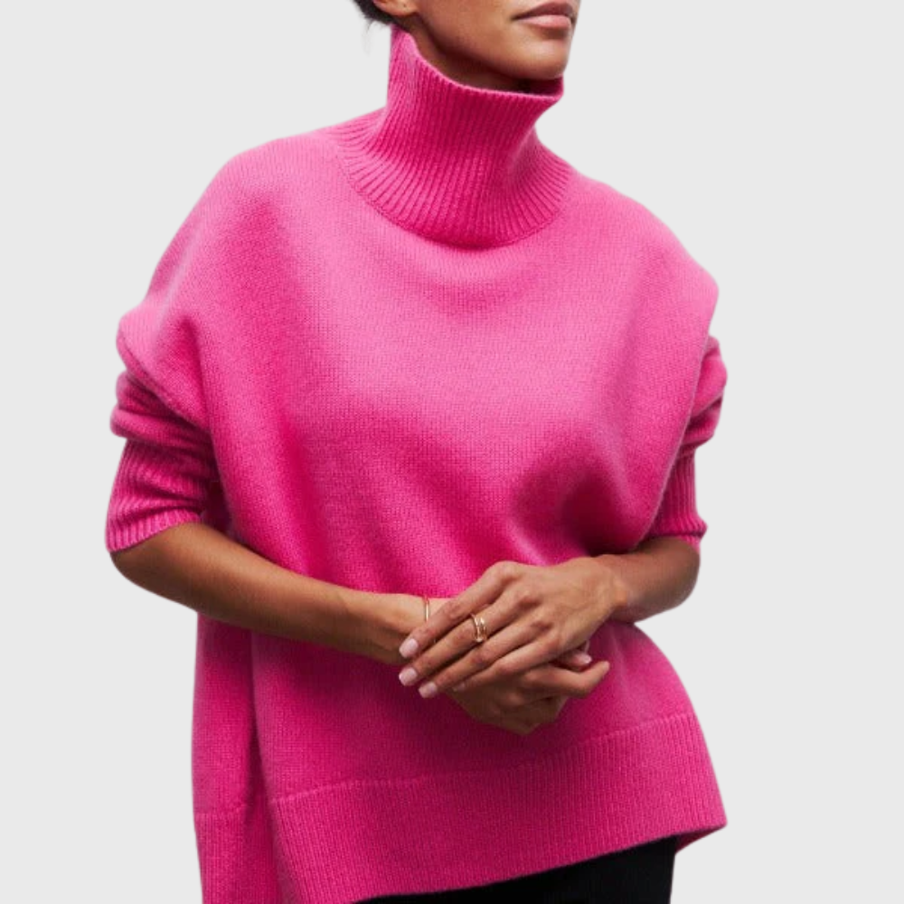 Anna | High Neck Pullover
