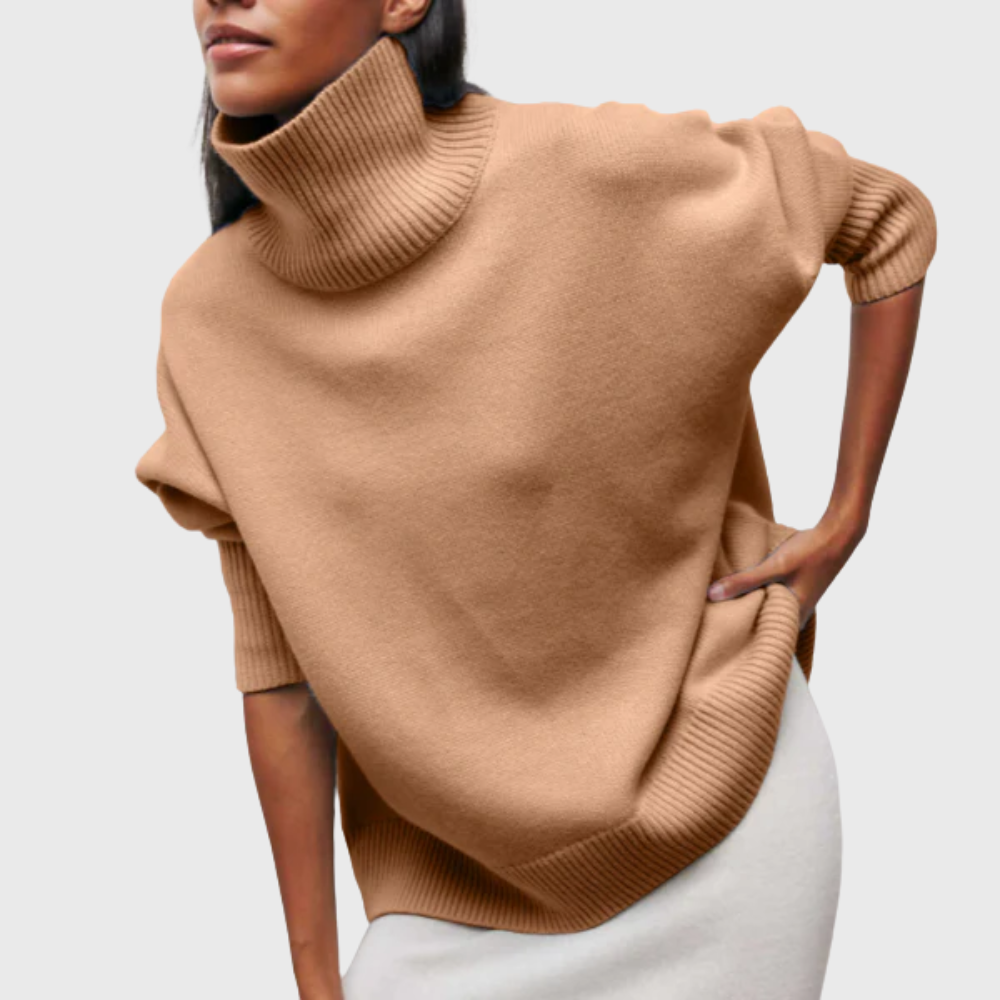 Anna | High Neck Pullover