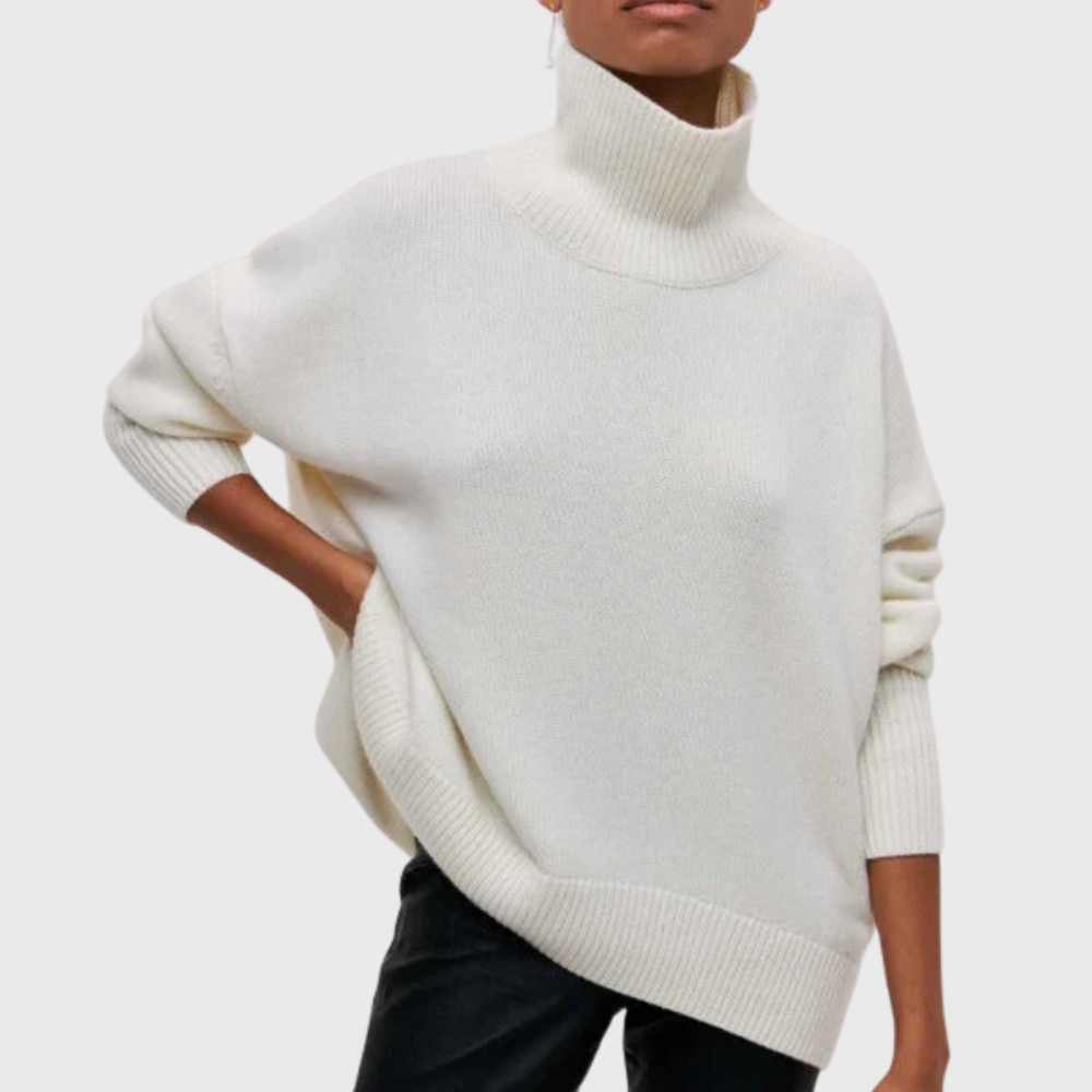 Anna | High Neck Pullover