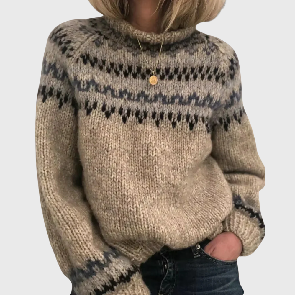 Audrey | Women's Nordic Sweater