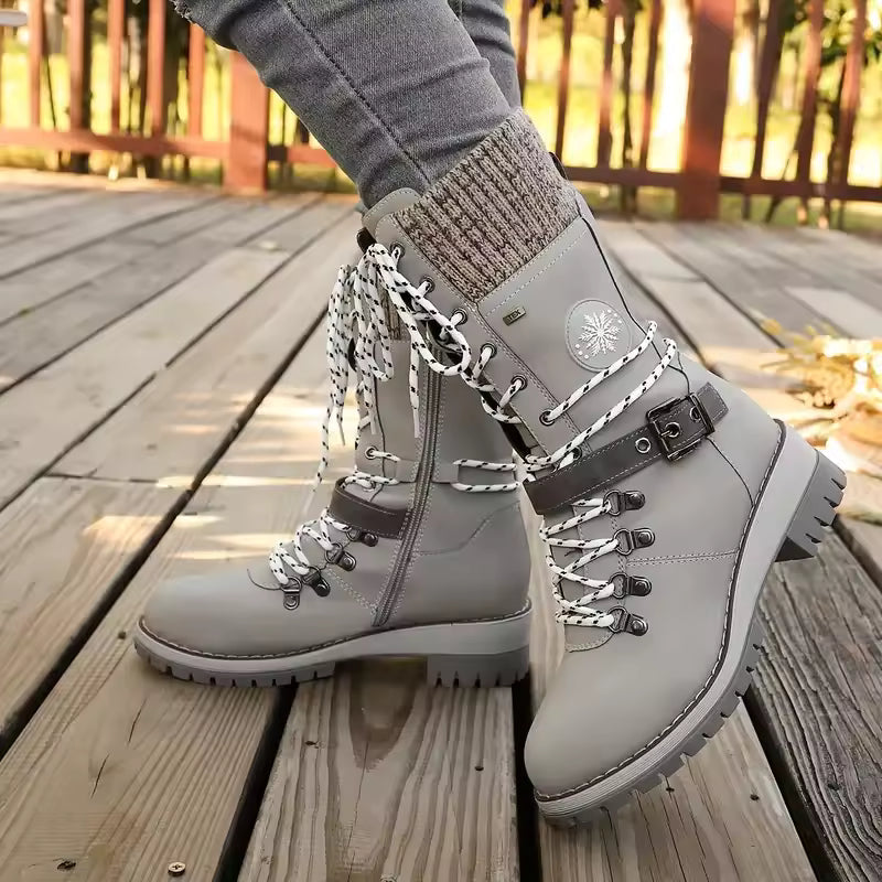 Esme | Waterproof Lace-Up Boots