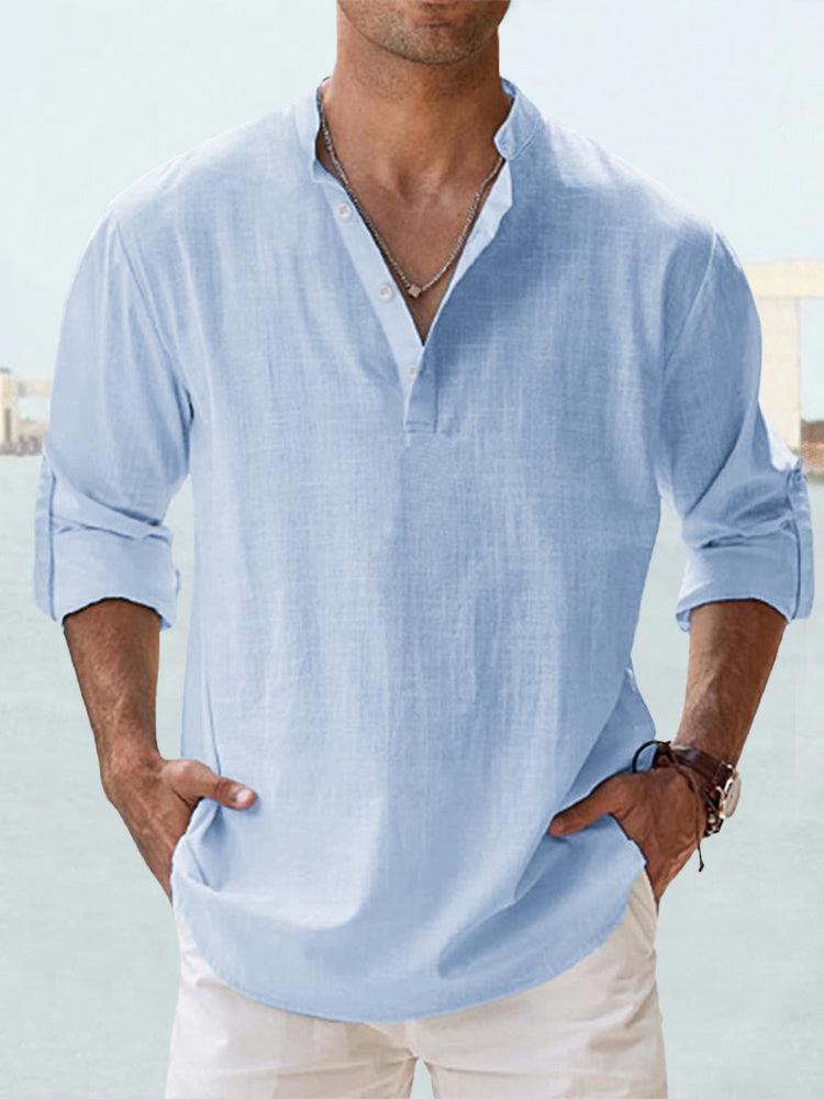 Elijah | Breathable Linen Shirt