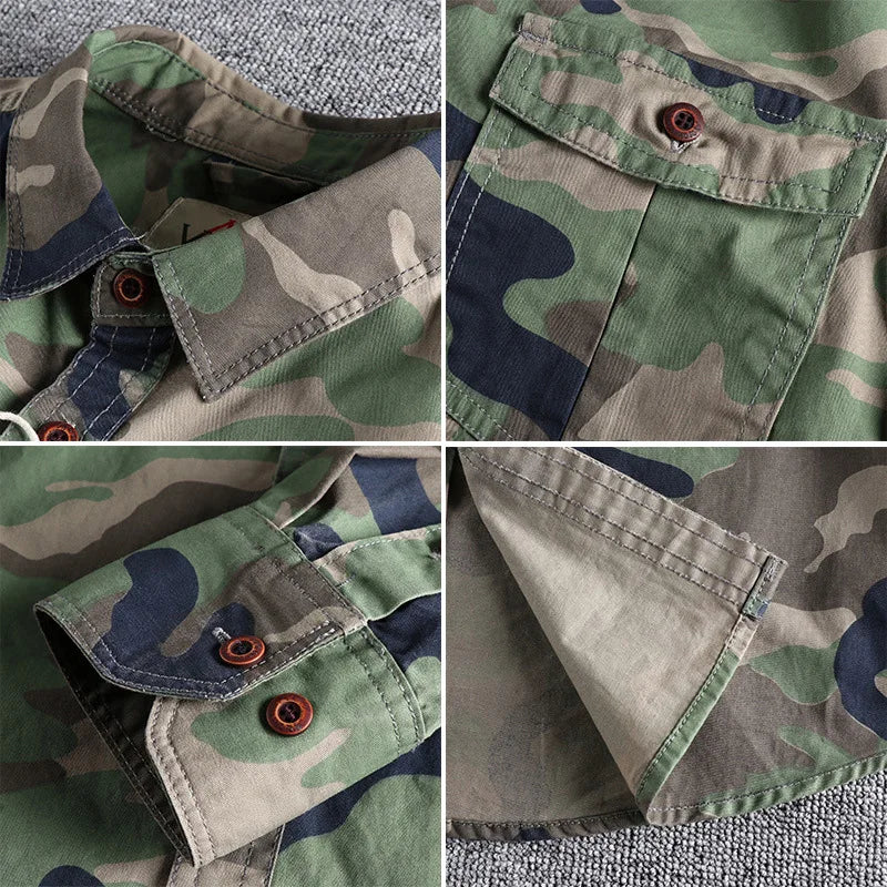 Joshua | Long Sleeve Button-Up Shirt