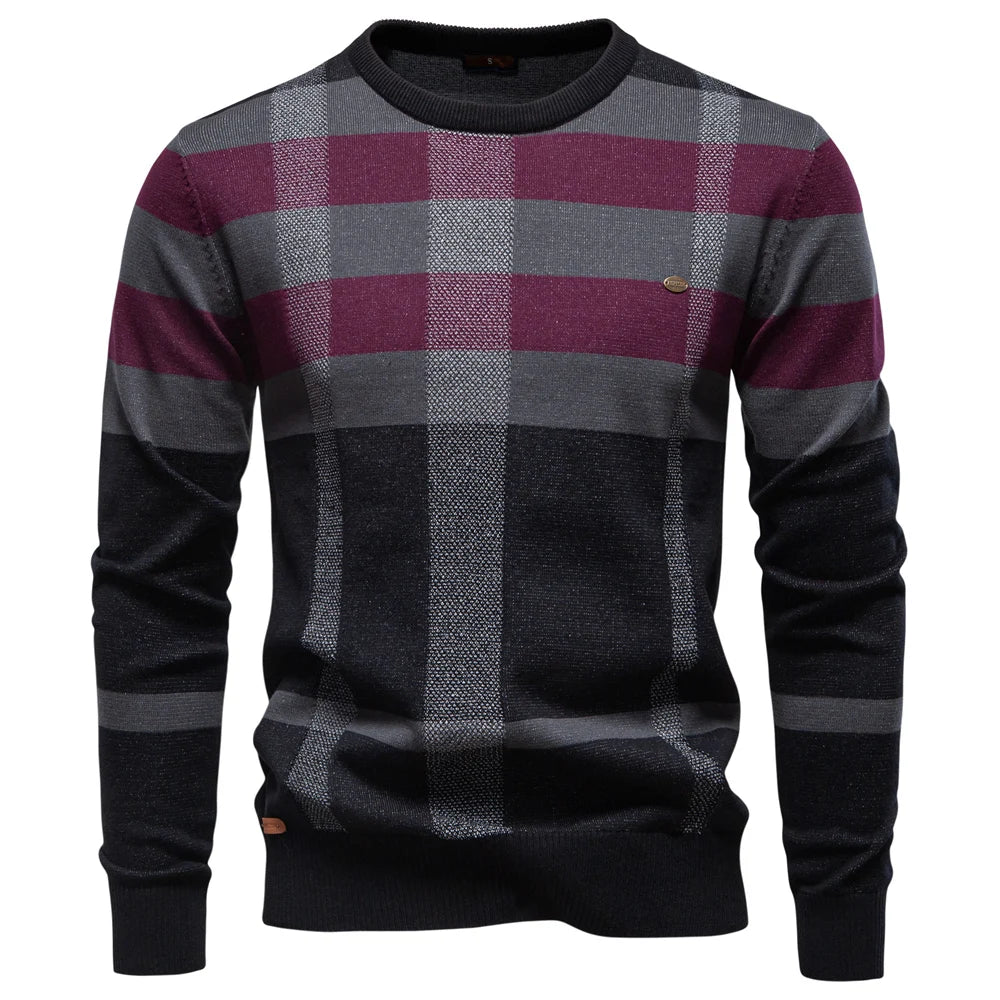 Perry | Men's Diamond Pattern Sweater
