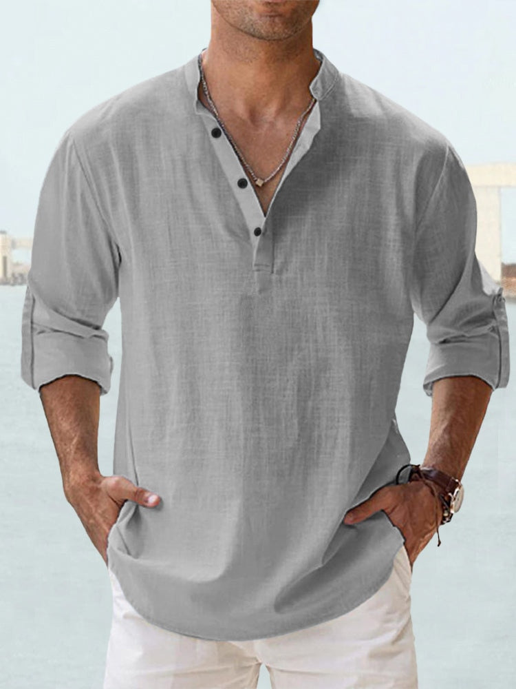Elijah | Breathable Linen Shirt