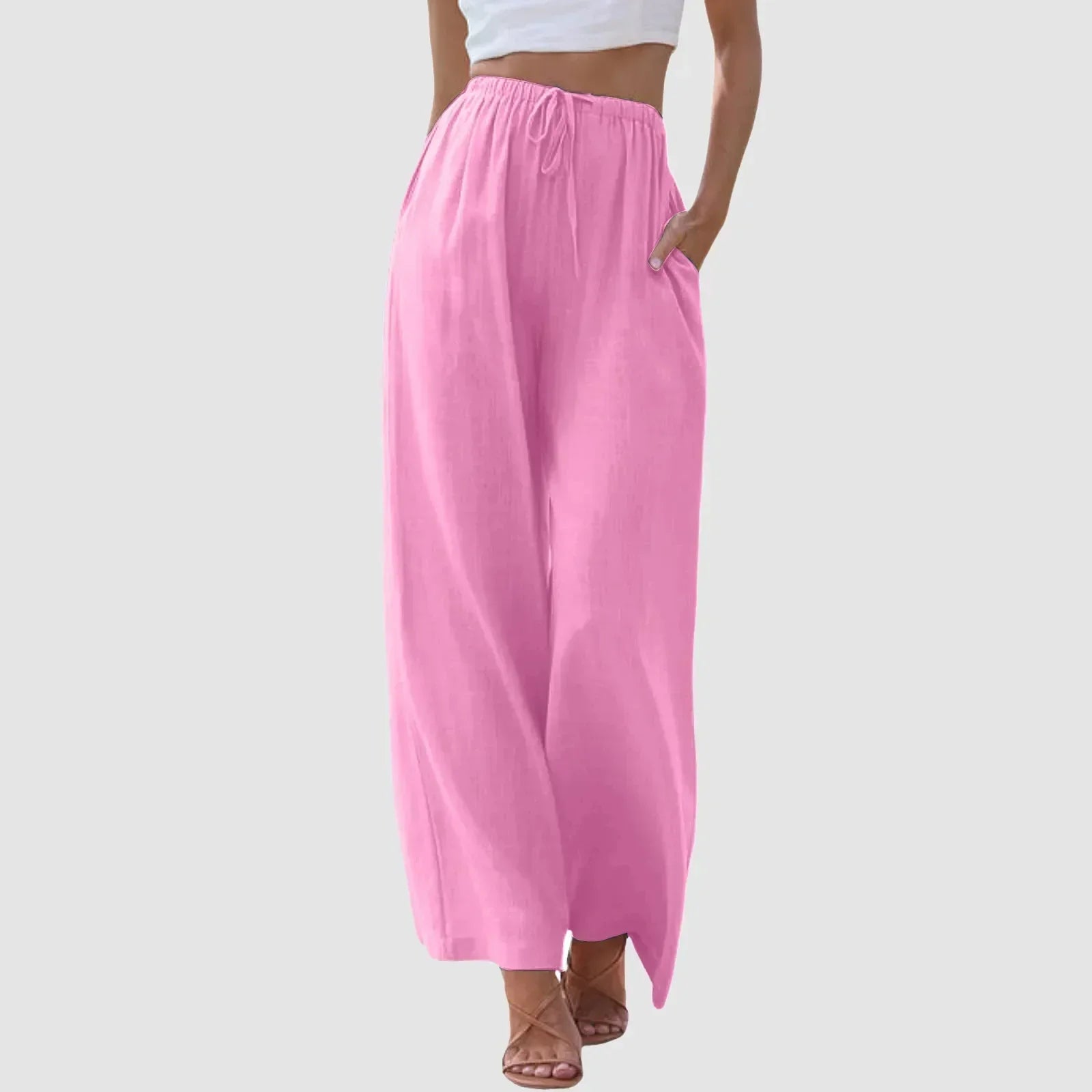 Ashley | Comfort Wide-Leg Pants with High Waist