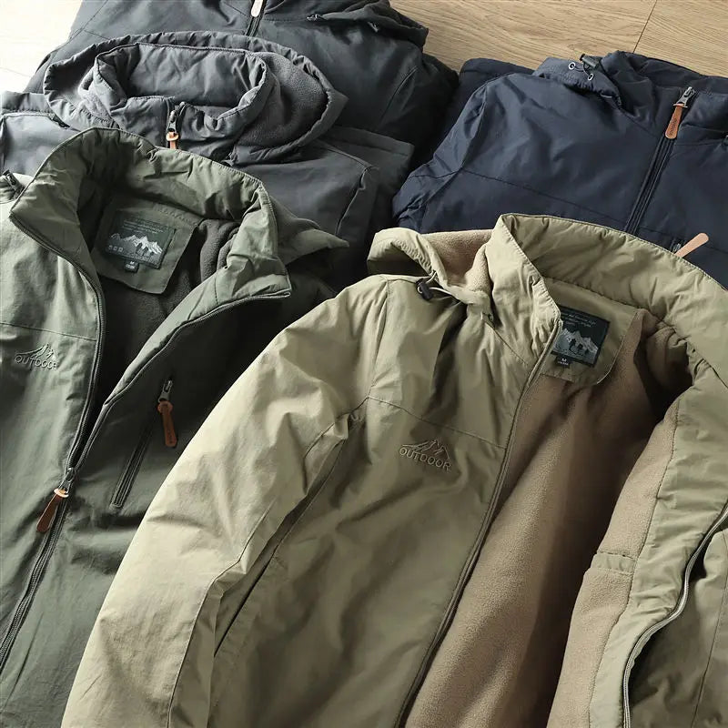 Samuel | Waterproof Winter Coat with Fleece Lining