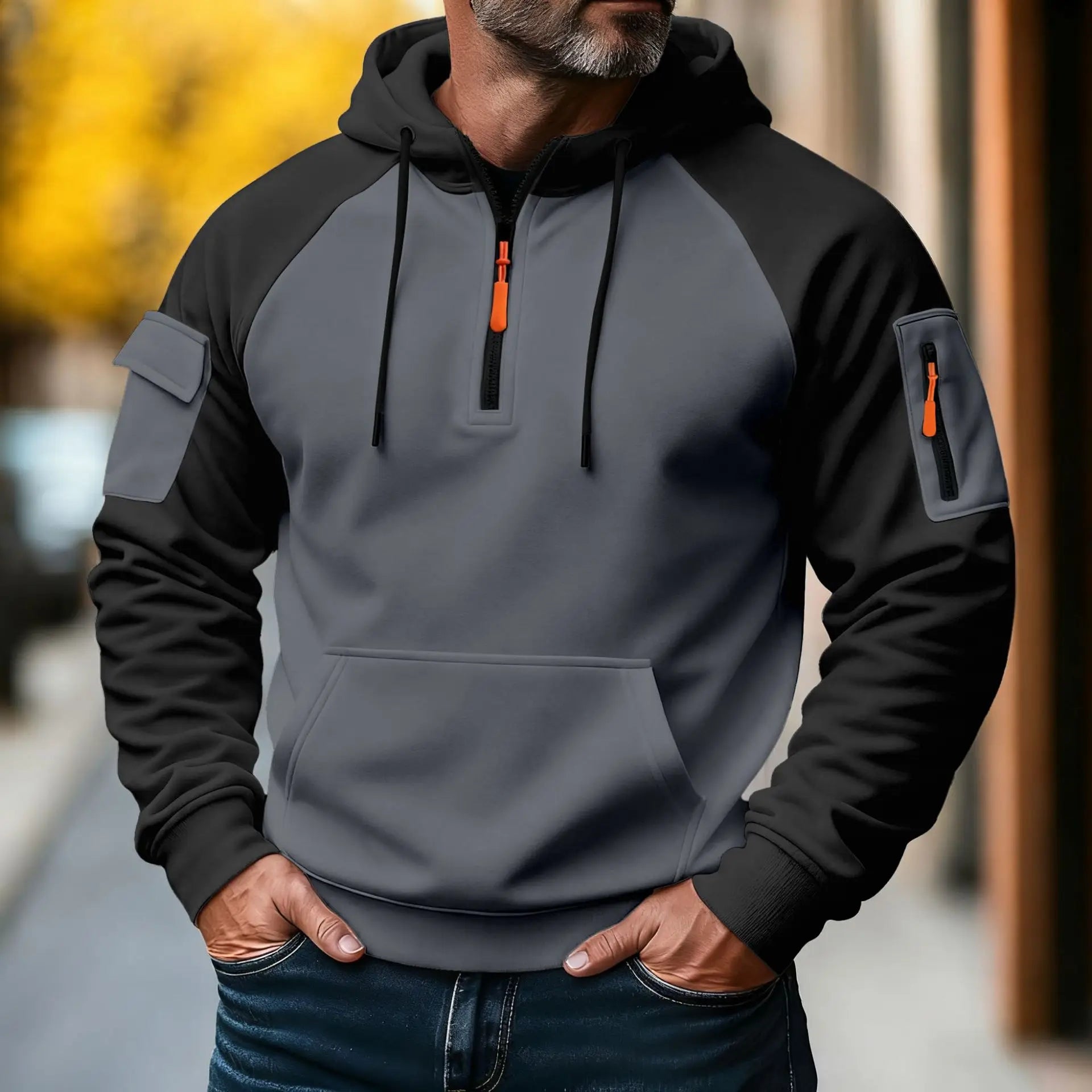Charles | Stylish Hoodie with Zipper