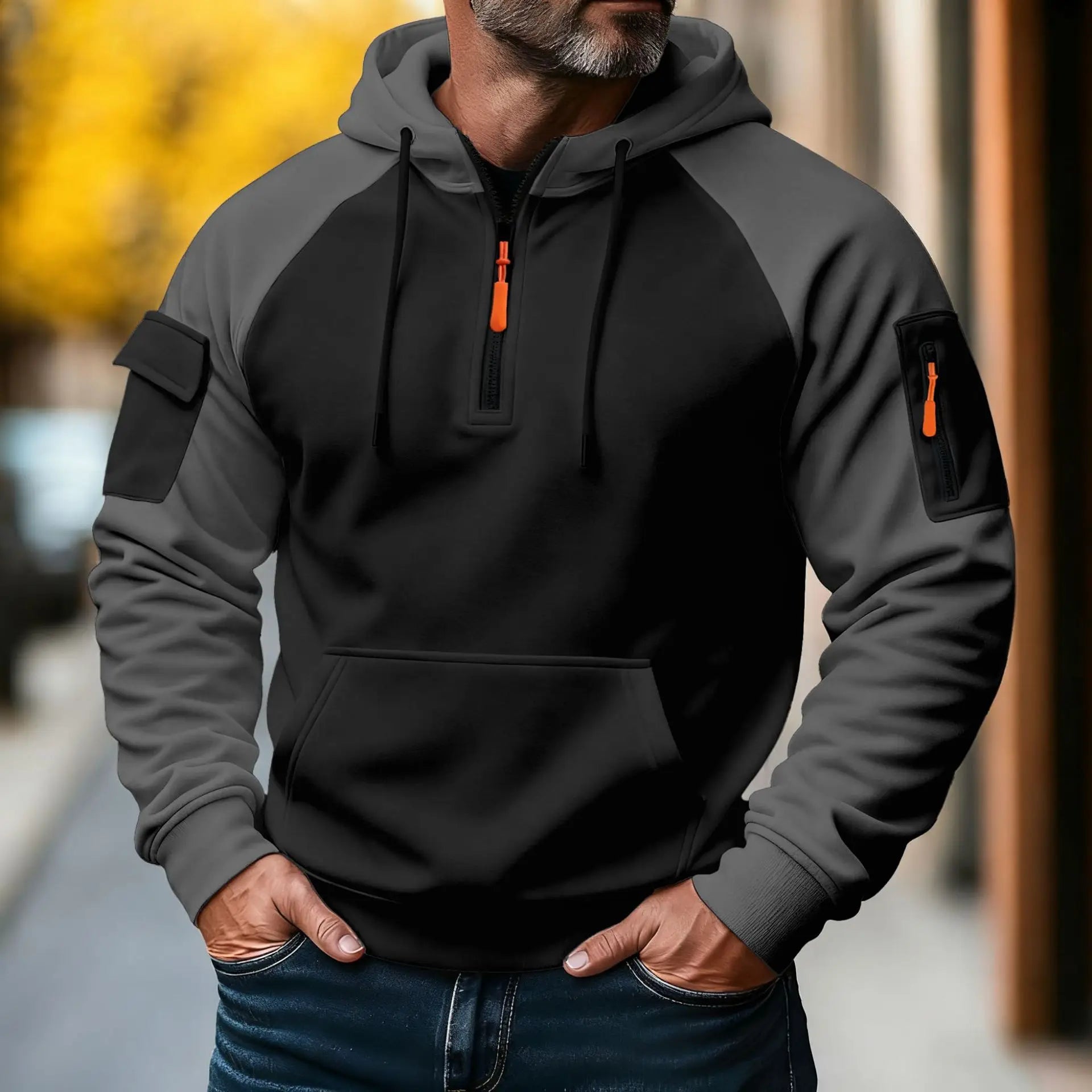 Charles | Stylish Hoodie with Zipper