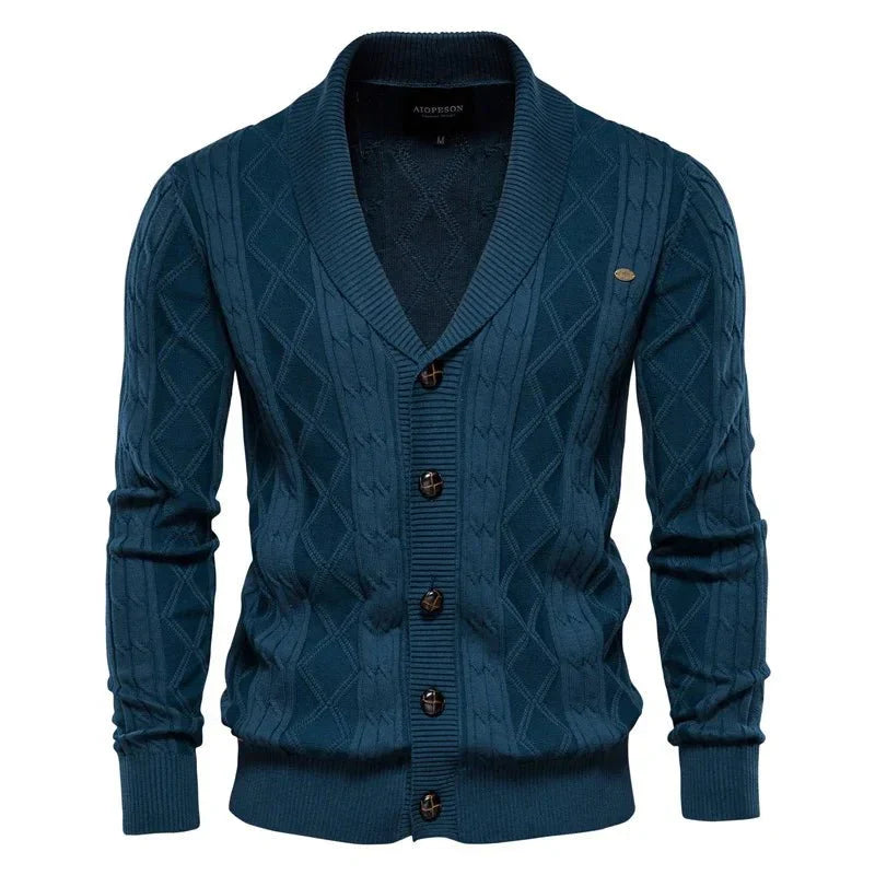 Damon | Men's Cardigan with Buttons