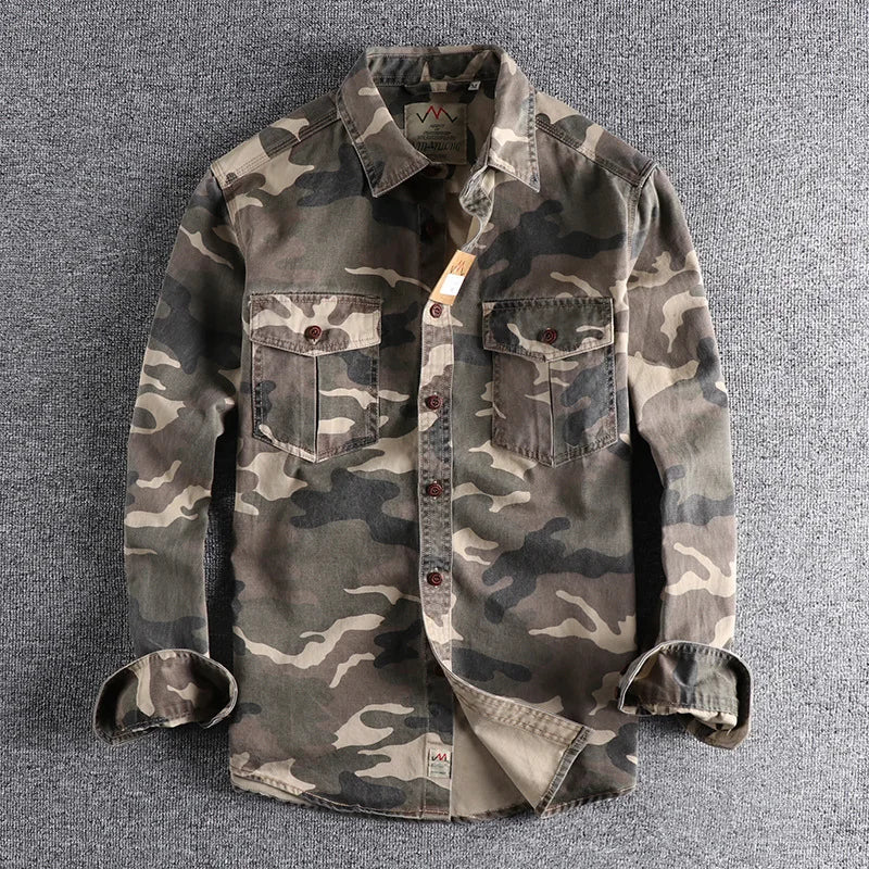Joshua | Long Sleeve Button-Up Shirt