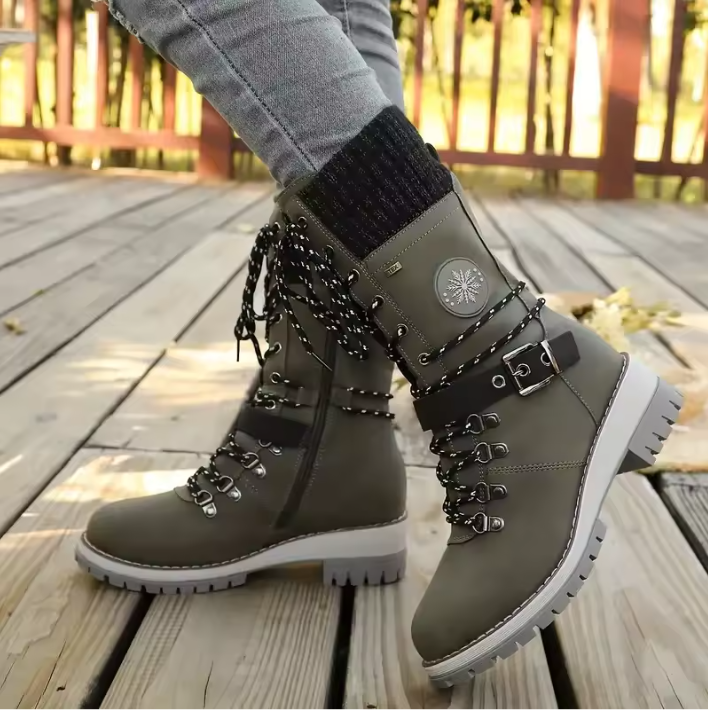 Esme | Waterproof Lace-Up Boots