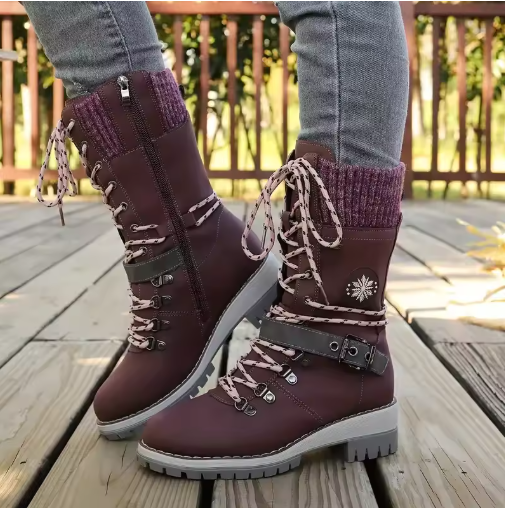 Esme | Waterproof Lace-Up Boots