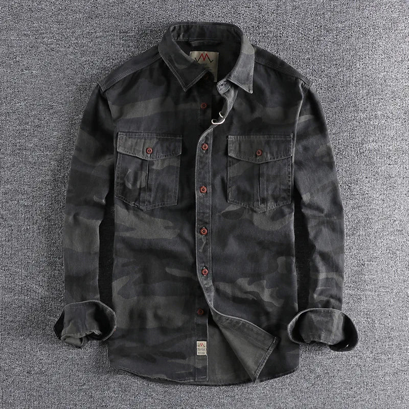 Joshua | Long Sleeve Button-Up Shirt
