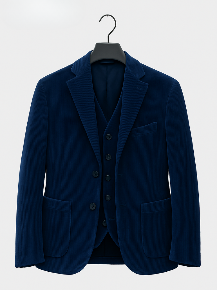 Julius | 2-Piece Set: Blazer and Velvet Waistcoat